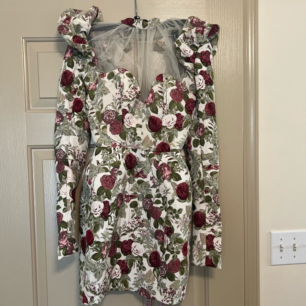 Small Floral House of CB Dress
